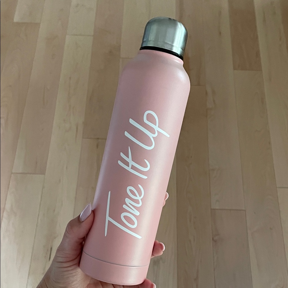 Pink Tone It Up Water Bottle